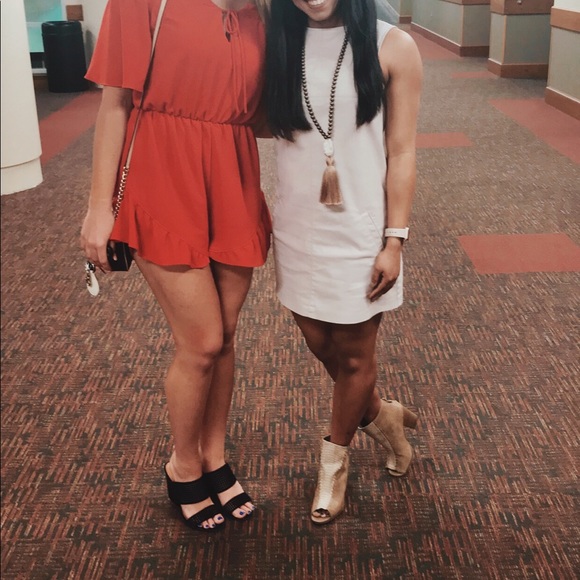 BB Dakota leather blush dress with pockets! - Picture 3 of 3